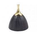 Стол журнальный SIGNAL PIANA черный/золотой 38/50